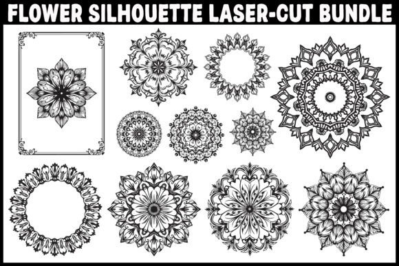 Download Floral Mandala Laser Cutting Bundle - Premium Resources