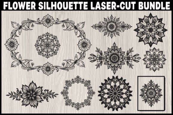 Download Floral Mandala Laser Cutting Bundle - Premium Resources